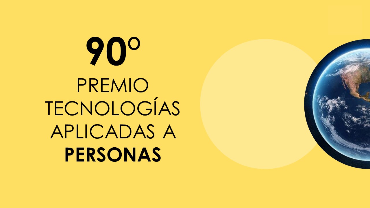 Premio a Tecnologías aplicadas a Personas.