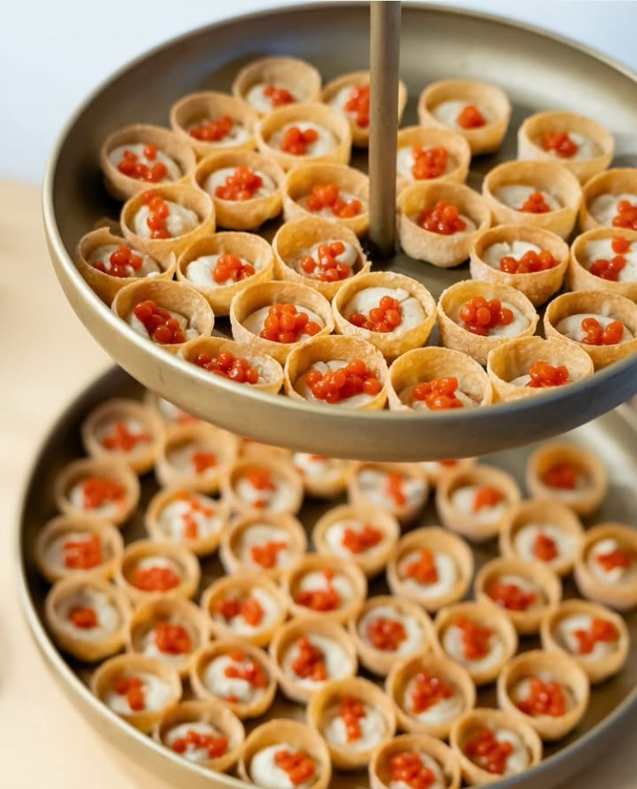 Imagen de uno de los platos preparados por el equipo de Go! Catering Madrid