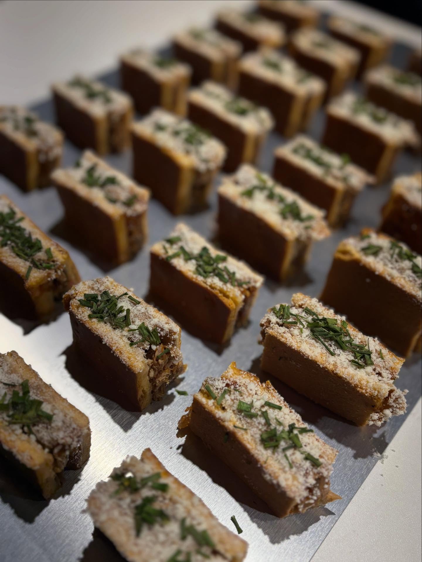 Imagen de uno de los platos preparados por el equipo de Go! Catering Madrid