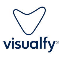 Imagen de marca de Visualfy, empresa colaboradora de FUNTESO, Fundación Tecnología Social, organizadores de los Premios Tecnología Social